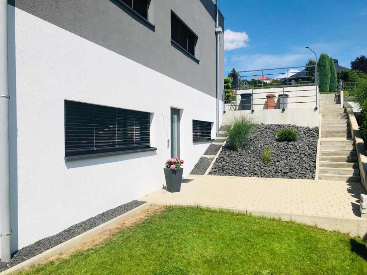 Moderne Ferienwohnung Mit Terrasse Und Garten Verwaltungsgemeinschaft Haldenwang Exterior photo